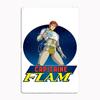 Capitaine Flam Captain Future Metal Sign Poster Garage Room Decor Automobile Club Custom Tin Vintage Home Decor