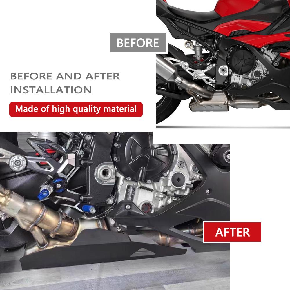 Для S1000RR 2025 2024 2023 2022 2021 2020 2019 M1000RR 2023 Защита днища выхлопной системы защита выхлопной системы защита днища