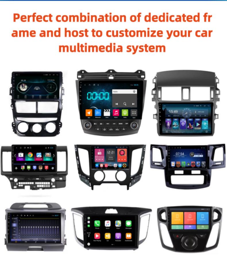 Compatible with Volkswagen POLO 11-18 Models: Android Large Screen for Car GPS Navigation & Wireless Bluetooth CARPLAY.