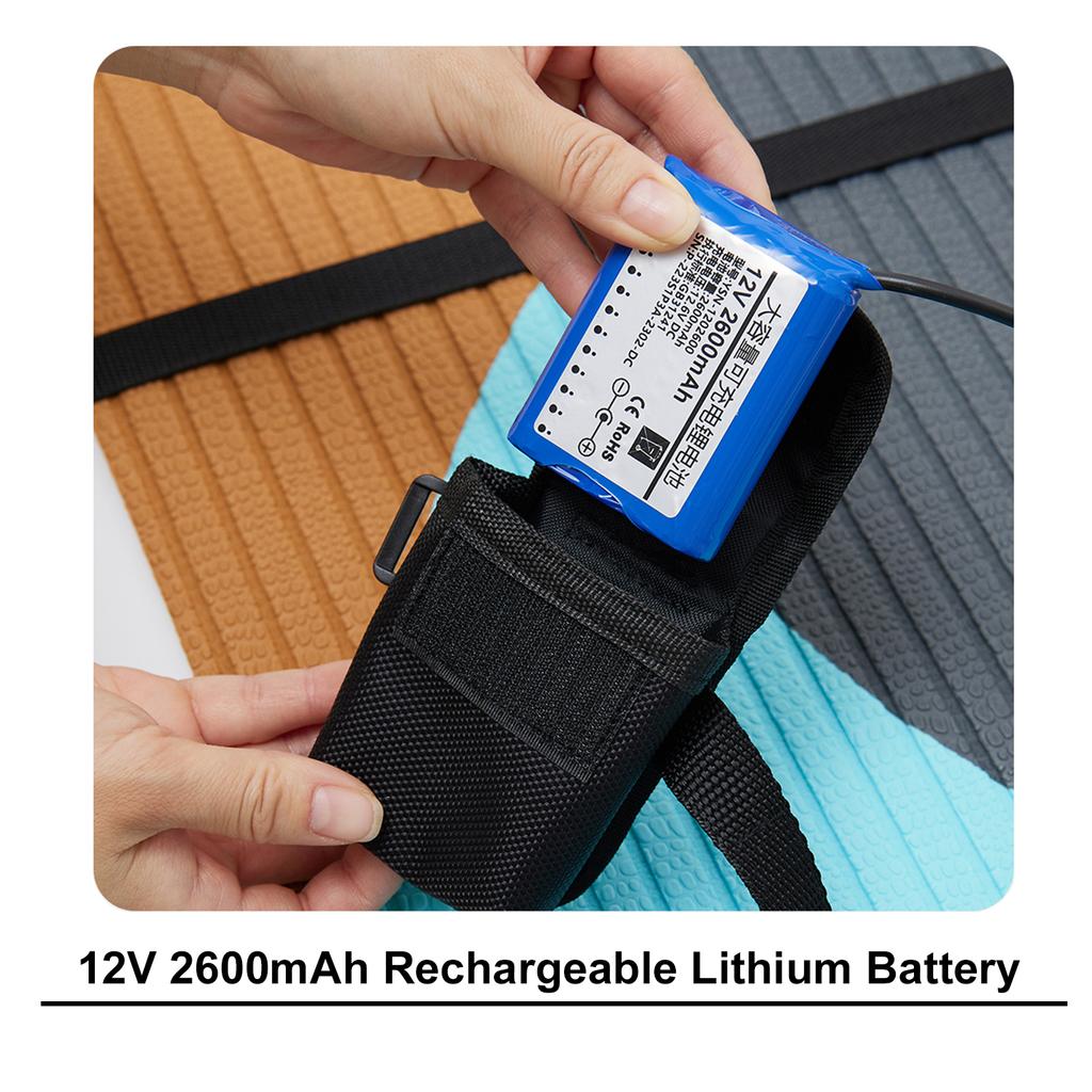 Светодиодный фонарь для доски для серфинга с веслом с перезаряжаемой батареей, цветная водонепроницаемая светодиодная система освещения с сумкой для переноски для доски для серфинга с веслом