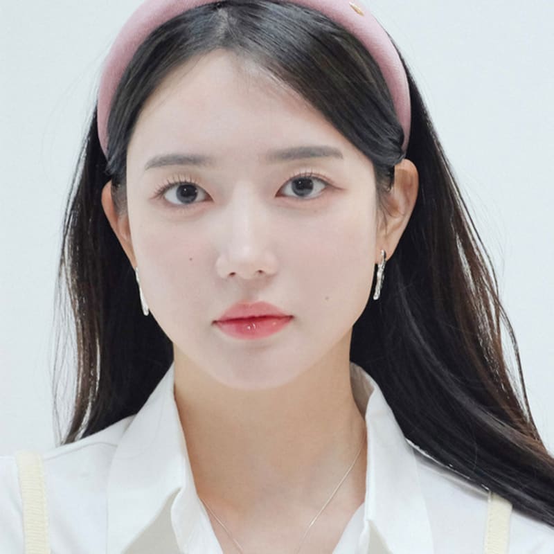 Oooho Шу Шу Вельветовая Повязка для Волос - Лилово-Розовый