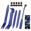 5pc/set Auto Door Clip Panel Radio Trim Removal Tool Kits Car Dismantlers Interior Seesaw Conversion Repairing Car Plastic Tool