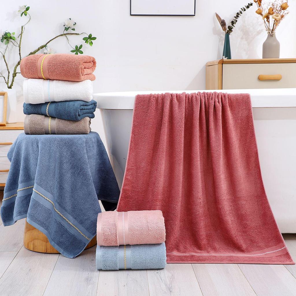 Толстое банное полотенце из бамбукового волокна - Впитывающее влагу, Не линяющее, Идеальный подарок для взрослых, Большой размер
