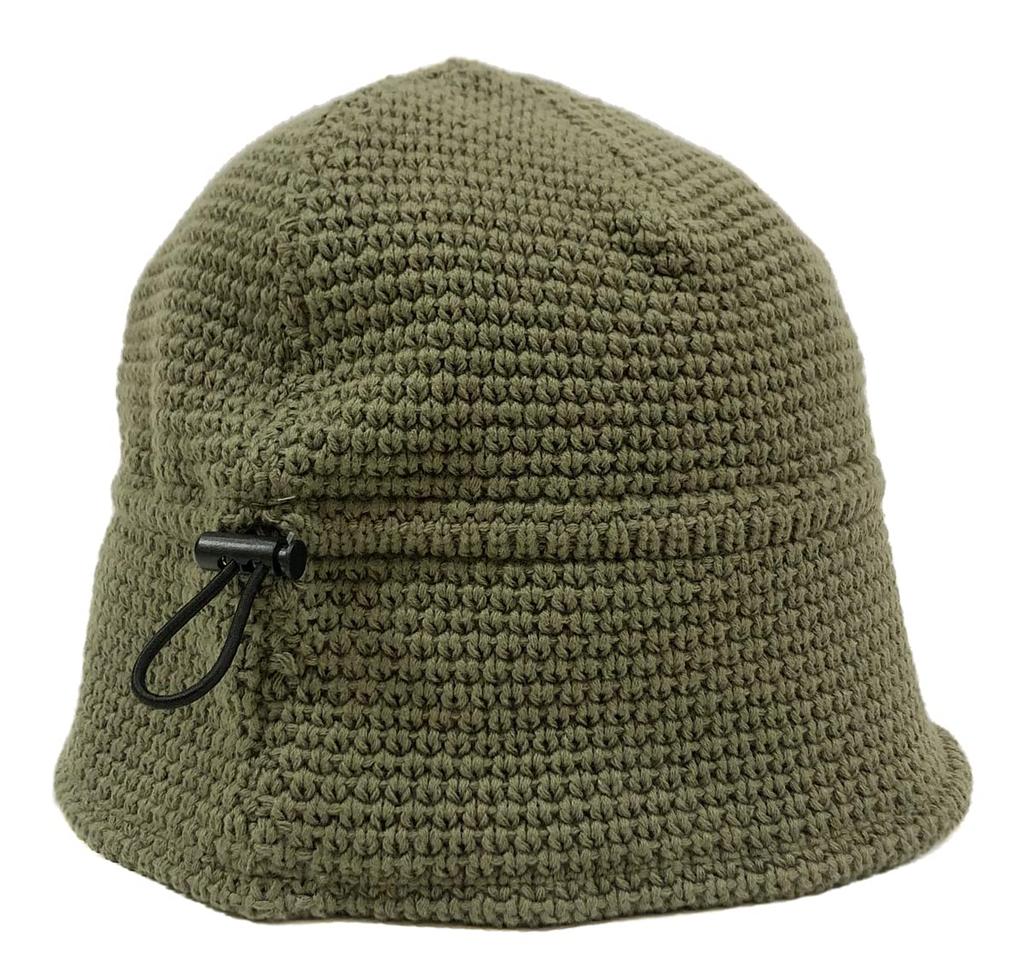 Базовый Энчи Вязаный Моряк Ручная Вязка Хлопок с Черной Шляпой, Стираемый, Кулиска, Унисекс,