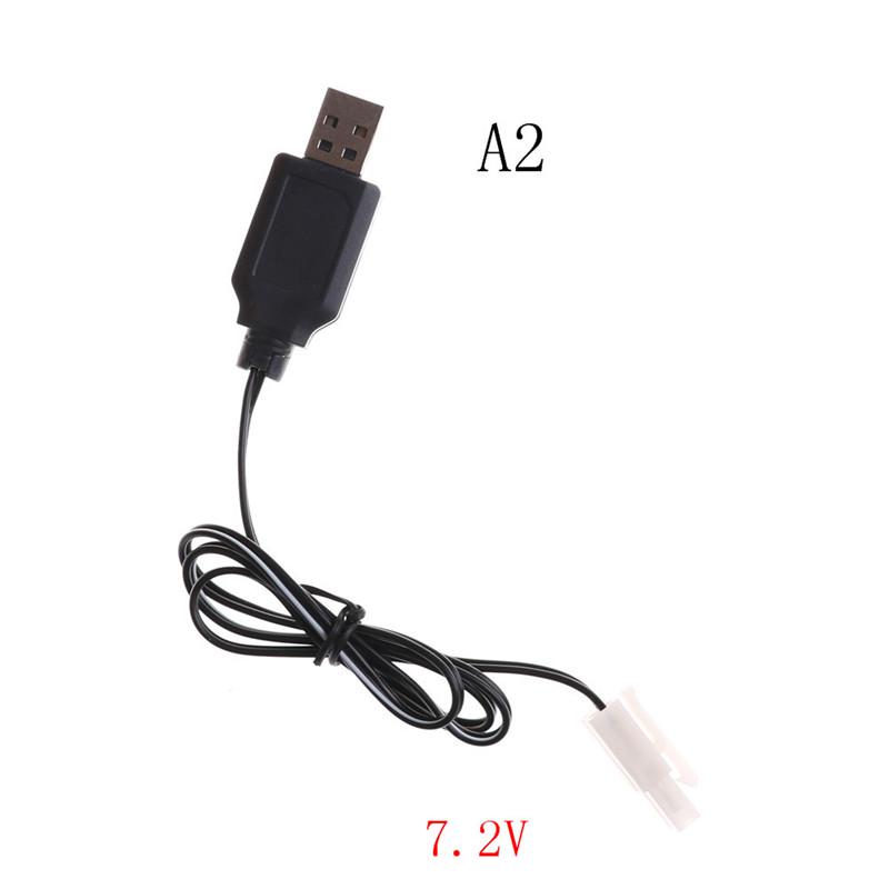 Зарядное устройство USB-адаптер для аккумулятора RC 6 В 7,2 В 8,4 В 9,6 В для радиоуправляемой машины