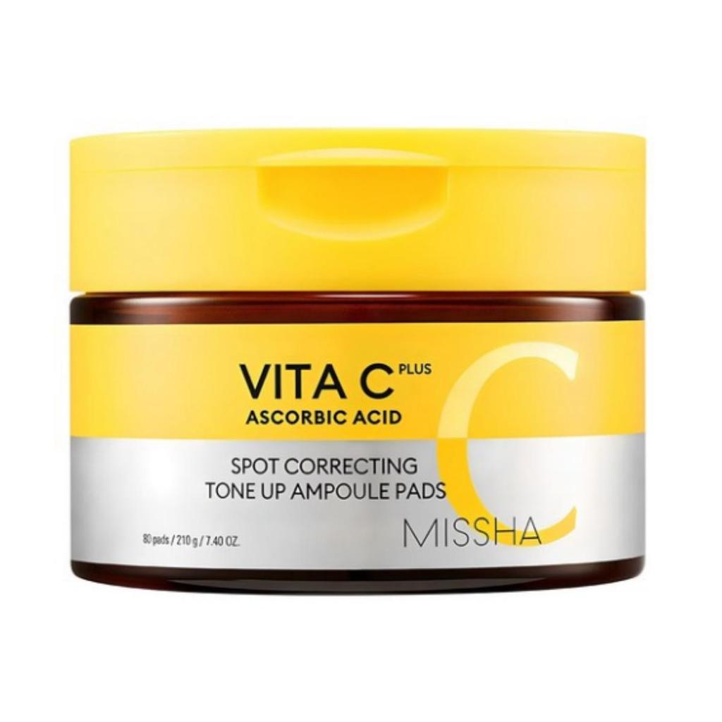 MISSHA Vita C Plus Spot C Tone-Up ампульные пэды, 210 г (80 колодок), 1 шт.