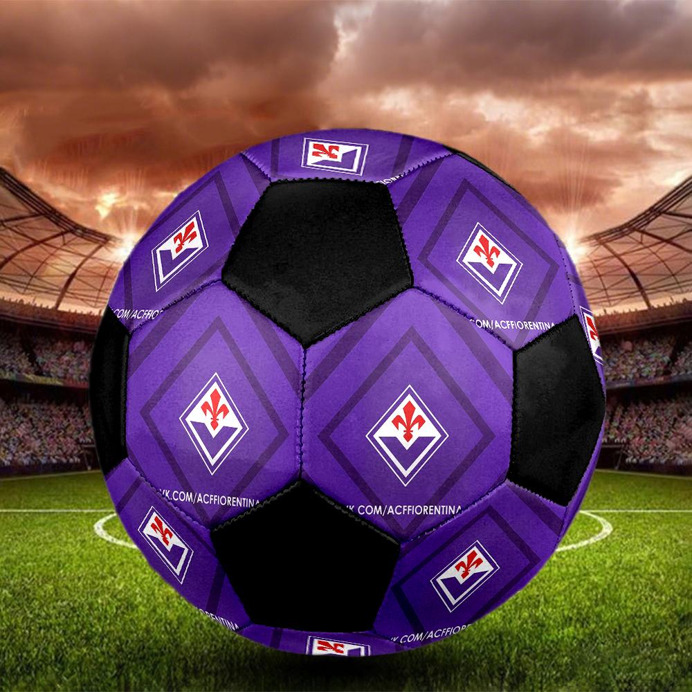 РАЗМЕР 5 Футбольный мяч ACF Fiorentina Цветной Для всех возрастов Машинная строчка ПВХ Готов к соревнованиям Прочный Высокий отскок