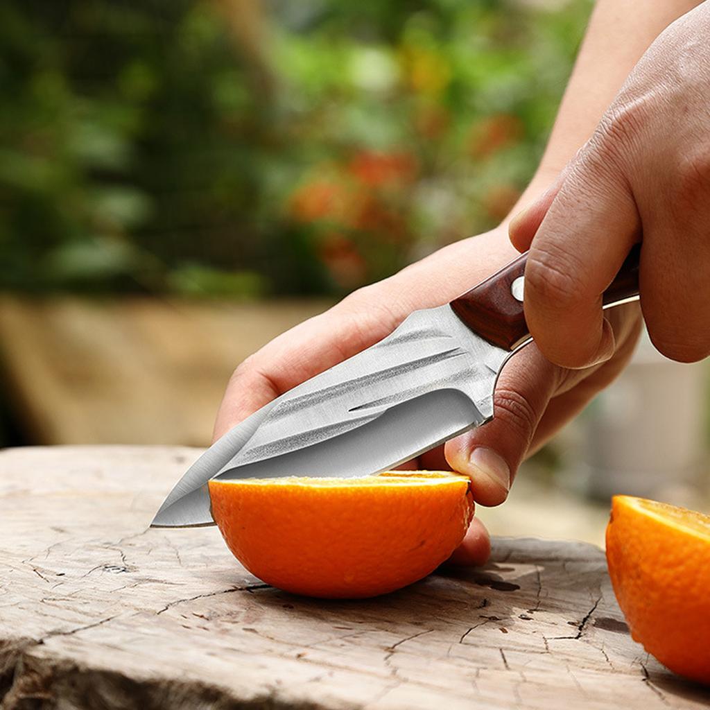 Кованый обвалочный нож из нержавеющей стали, бытовой многоцелевой нож для нарезки, нож для убоя рыбы