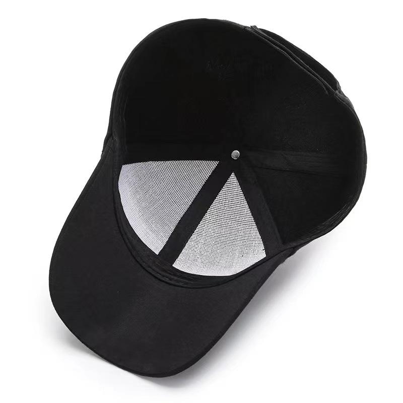 New Unisex Plain Baseball Cap - Outdoor Vintage Style, Sun Protection, Small Brim.