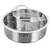 Stainless Steel Egg Steamer Rack Bun Steamed Basket Home Kitchen Cooking Gadget