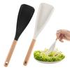 Silicone Cooking Spoons Food-Grade Kitchen Spatula Heat Resistant Non-Stick Spatula Spoon for Stirring