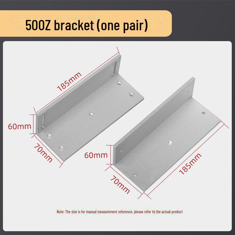 Магнитный замок для одной двери весом 180 кг с кронштейном ZL и электромагнитный замок для двух дверей весом 350 кг с присоской для безрамных стеклянных дверей.