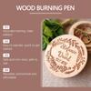 Chopping Board Burning Mark Pen Set, DIY Custom Wood Painting Pen, Indoor Use