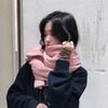 Solid Color Winter Knitted  Scarf Thick Warm Women Wrap Shawls Fashion Long Scarves