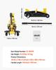 Low Profile Floor Jack, 1.5 Ton Capacity, Steel Racing Floor Jack with Single Piston Quick Lift Pump, Storage Case, Hydraulic Trolley Car Lift for