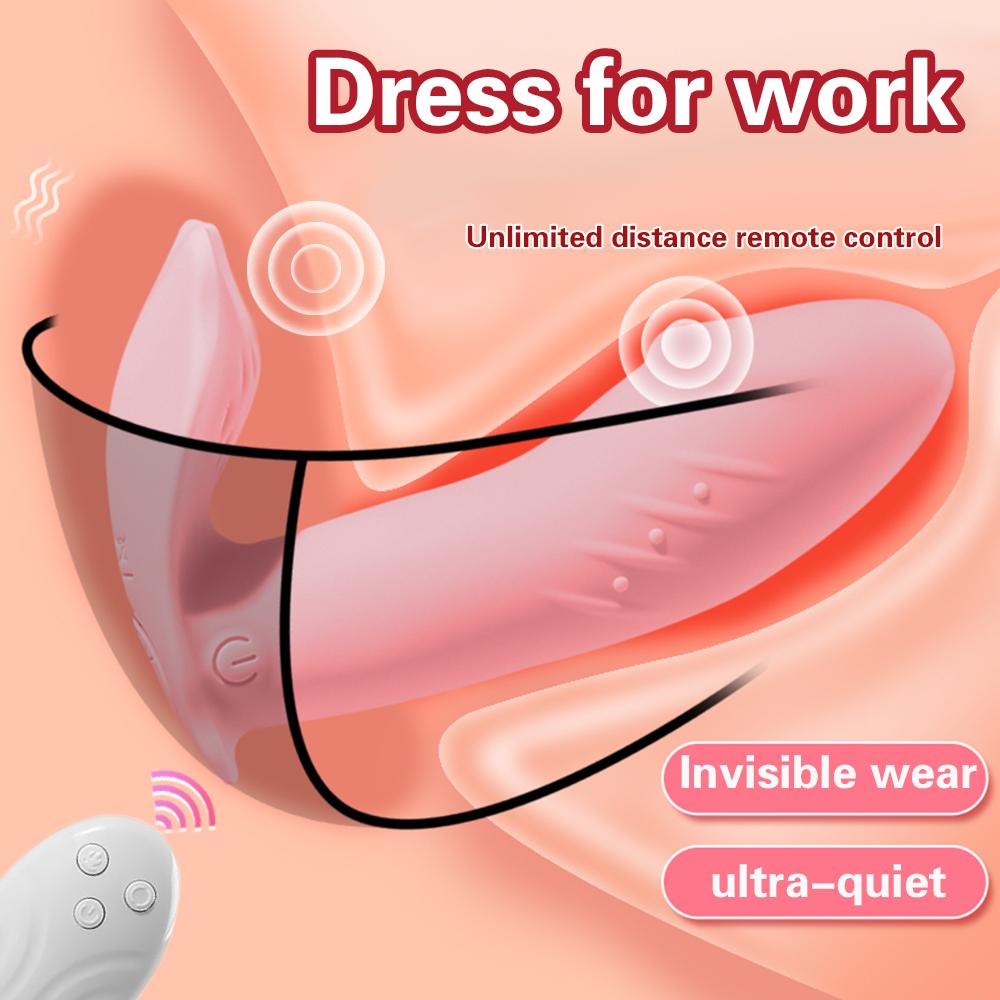 Wearable Dildo Vibrator Toy for Women Orgasm Masturbator G Spot Clit Stimulate Remote Control Adult Female Vagina Sex Machines