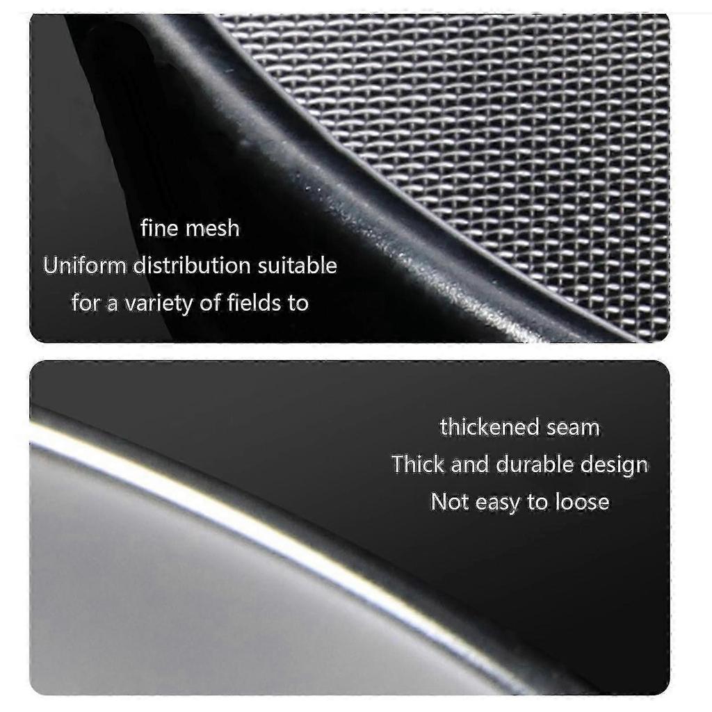 Stainless steel sieve with 4/10/20/60 mesh options