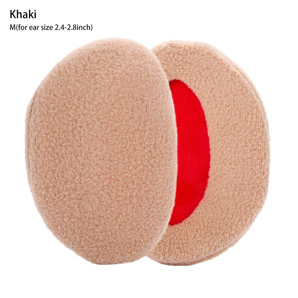 Зимние теплые флисовые грелки для ушей без ремешков, наушники для холодной погоды, наушники