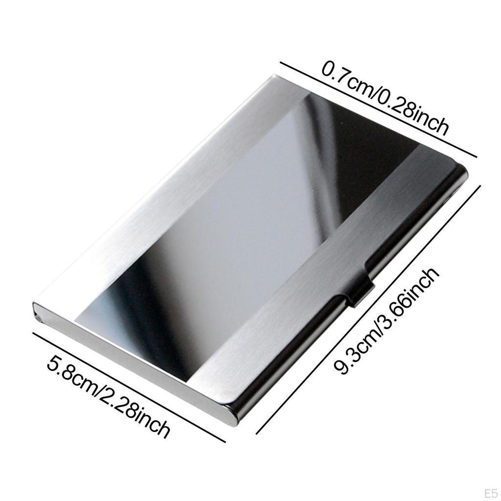 Футляр для визиток для мужчин и женщин, Универсальный, Портативный, Органайзер для подарков, Кошелек для визиток