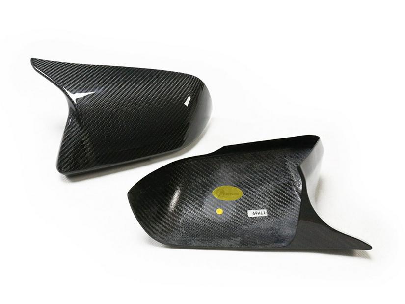 Ford Mustang US/China/Europe Spec Dry Carbon Fiber Rearview Mirror Horn Cover