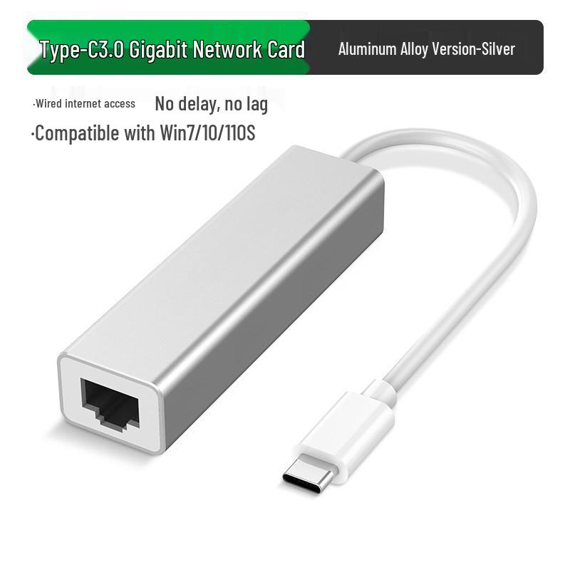 Адаптер Type-C на RJ45 Gigabit Ethernet