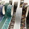 1 рулон Бронзовый Геометрия Пастельный Ваcи Лента Клетка Маскировочная Лента Цветная Декоративная для Bullet Journal Поделок Искусства Скрапбукинга Карточек