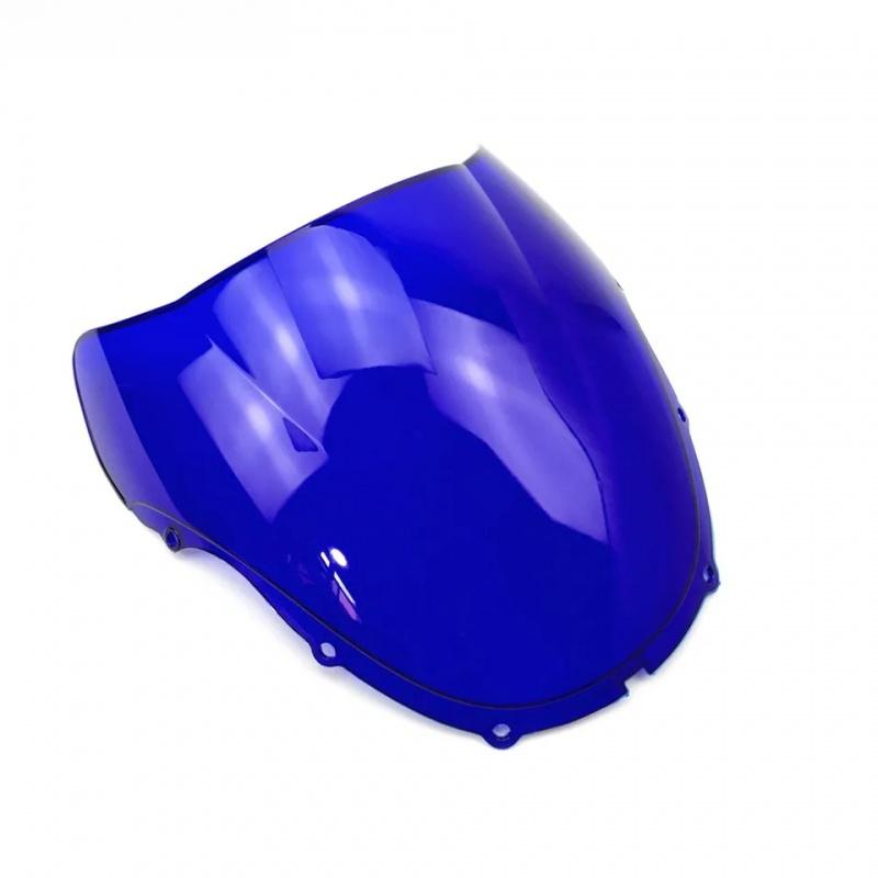 Для Honda CBR 600 F4 1999 2000 99 00 Черное ветровое стекло WindScreen Двойной пузьрек Cbr 600 F4 CBR600 Cbr600 CBR600RR RR Rr