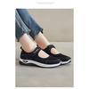 Women's Walking Shoes, Mesh Breathable Women's Shoes, Middle-aged and Elderly Mothers' Shoes, Velcro Single Shoes