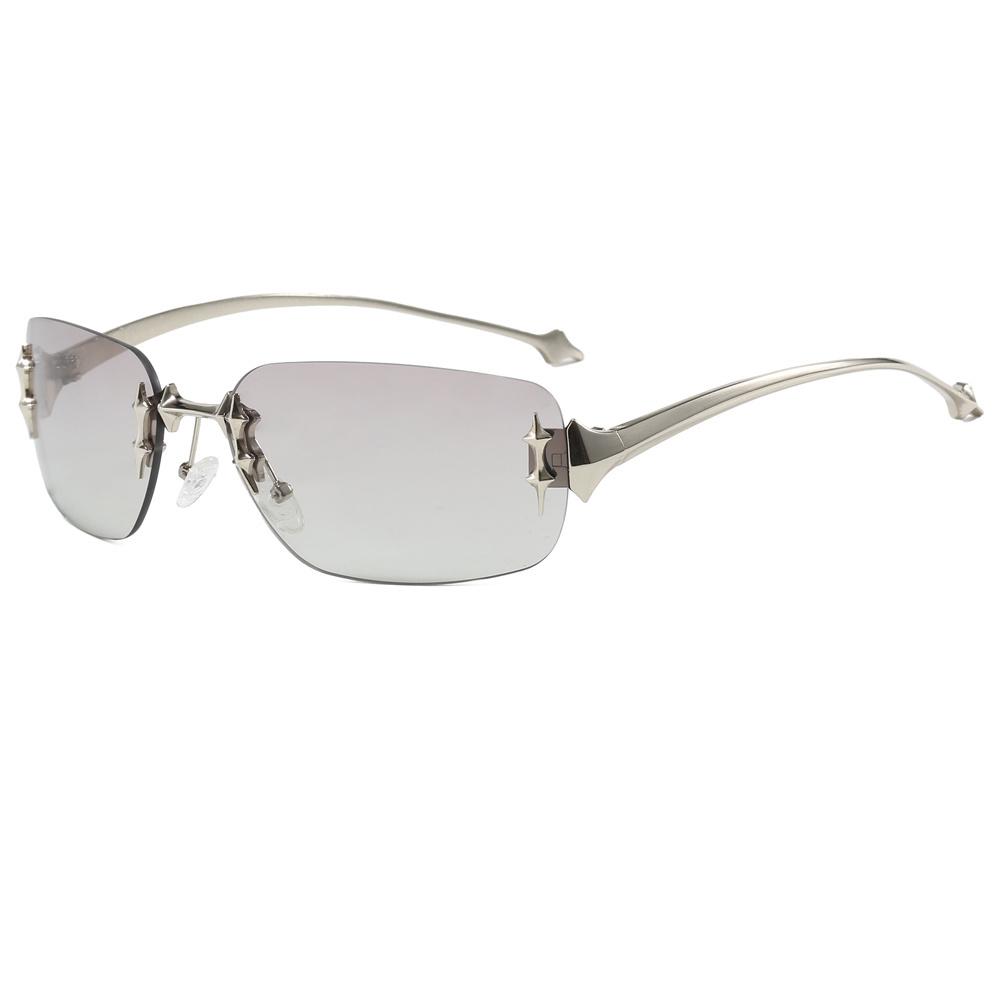 Superhot Eyewear 23006 Модные 2024 Ретро Без Ободка Овальные Прямоугольные Для Отдыха На Природе Фото Декоративные Солнцезащитные Очки