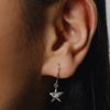 SCALETTO WS014 Shining Star Hoop Earrings