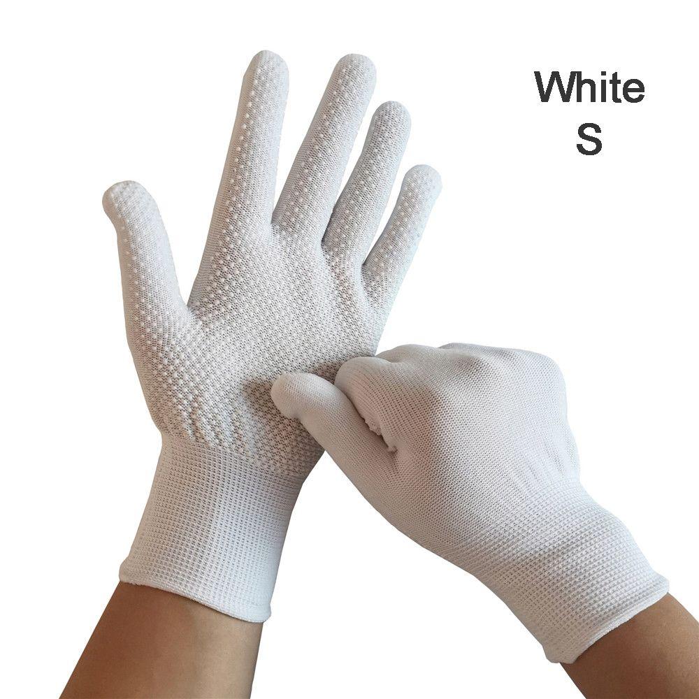 Sun Protection Stretch Work Gloves Full Finger Driving Mittens Anti-Slip Fishing Gloves