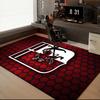 Shield With Griffin Cross Rug for Living Room, Game Rooms, Office, Bedroom, Office Floor Mat Playful Design, fan gifts Christmas decor
