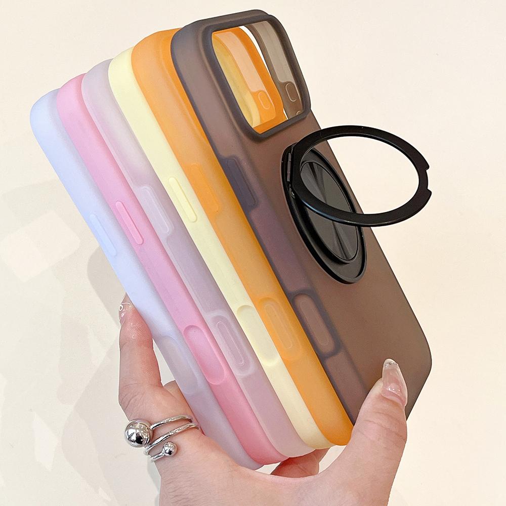 Подставка-держатель Macaron Color Jelly 360 для чехла MagSafe для iPhone 17 16 15 14 13 Pro Max Air, противоударный силиконовый чехол.