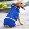 Warm Dog Coat Reflective Dog Winter Jacket Waterproof Windproof Dog Turtleneck Clothes