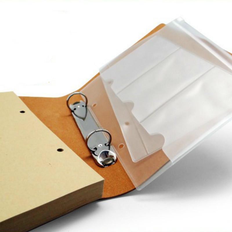 Vintage Stationery PU Leather Notebook Creative Kraft Paper Planner Sketchbook Agenda Diary Notebook