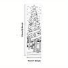 32 шт. Рождественские мультяшные закладки, Минималистичный стиль линейной графики, Уникальные и изысканные DIY декоративные закладки для страниц