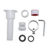 4 In 1 Tub Spout Adapter Kit Shower Bathtub Faucet Diverter with Assembly Tools for 1/2in and 3/4in