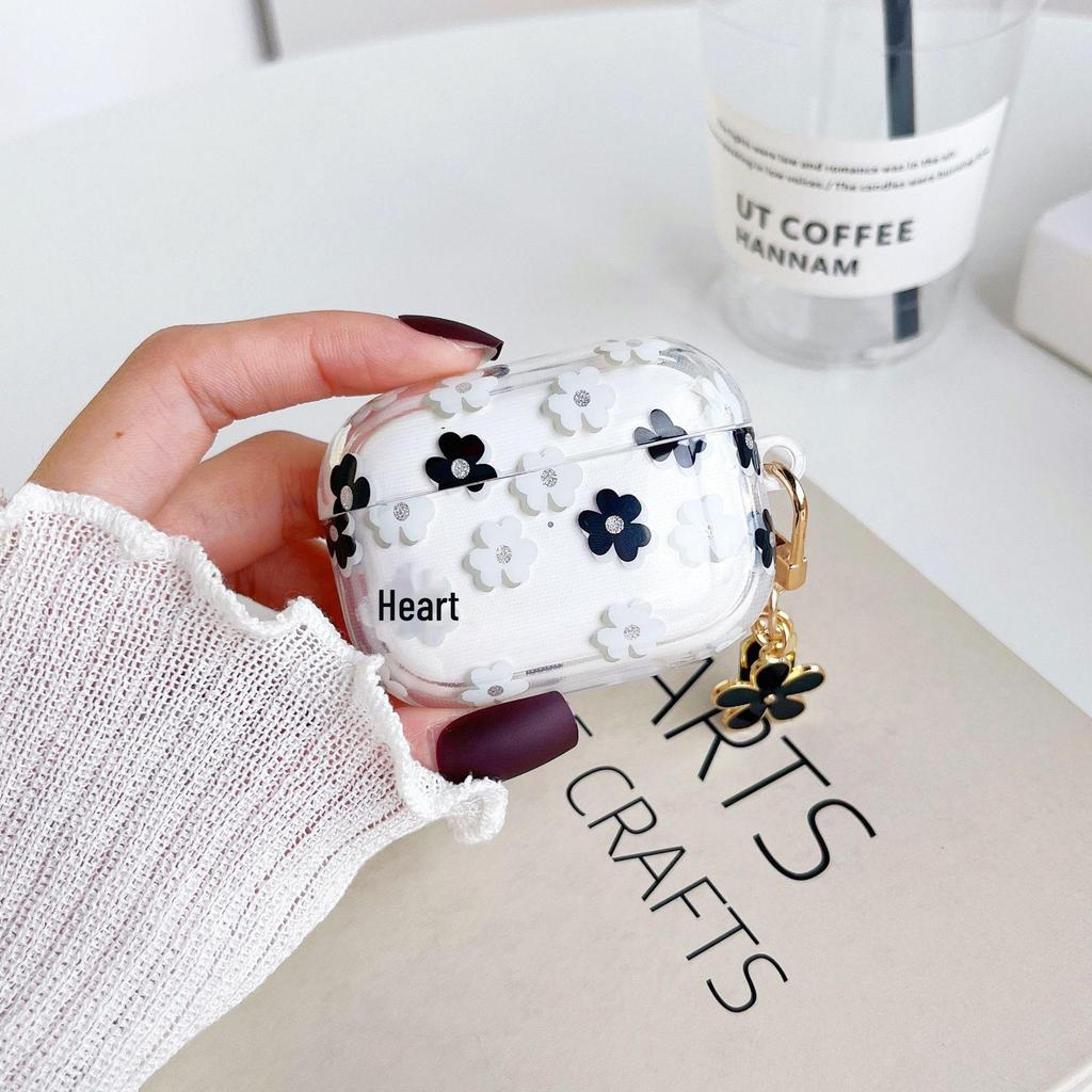 Высокопрозрачный блестящий порошок для мягкого чехла AirPods 4/Pro2 и Apple 3 Bluetooth