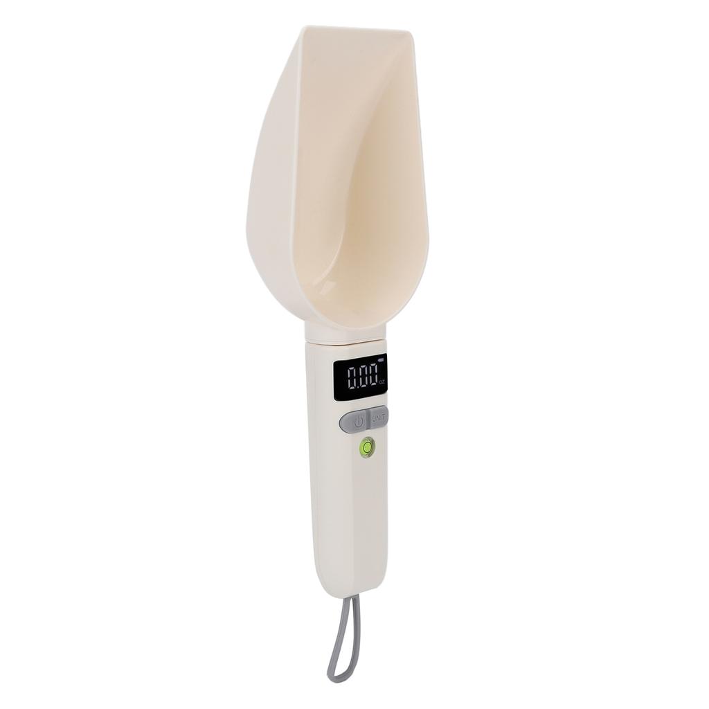 Pet Weighing Spoon Food Grade High Accuracy Detachable Digital Spoon Scale for Pet Food