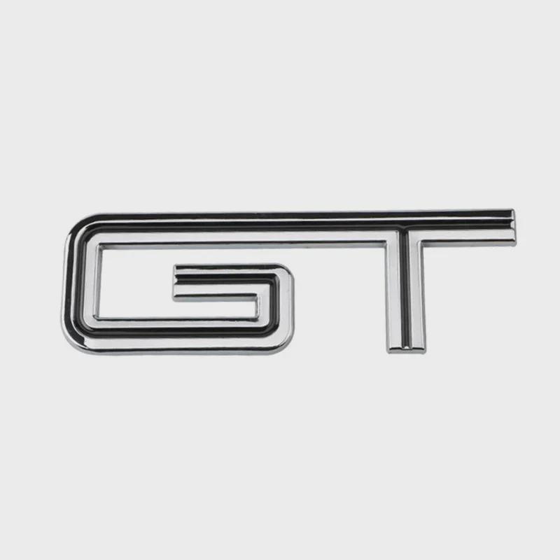 Metal Car Side Emblem Sticker Tail Trunk Badge Decal for GT GT350 GT500 S-helby Fiesta Focus Mondeo Kuga Ranger M-ustang