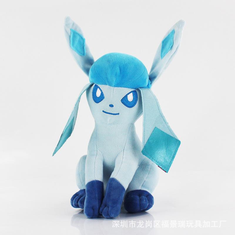 20Cm Cartoon Anime Eevee Vaporeon Flareon Espeon Umbreon Glaceon Sylveon Jolteon Sitting Posture Plush Pillow Toy Gift