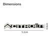MGHK6 3D Car Audio Stereo Speaker Badge Sticker Decal Accessories For Citroen C1 DS3 C2 C3 C4 Saxo C4L C5 C6 C8 Xsara C3-XR Picasso