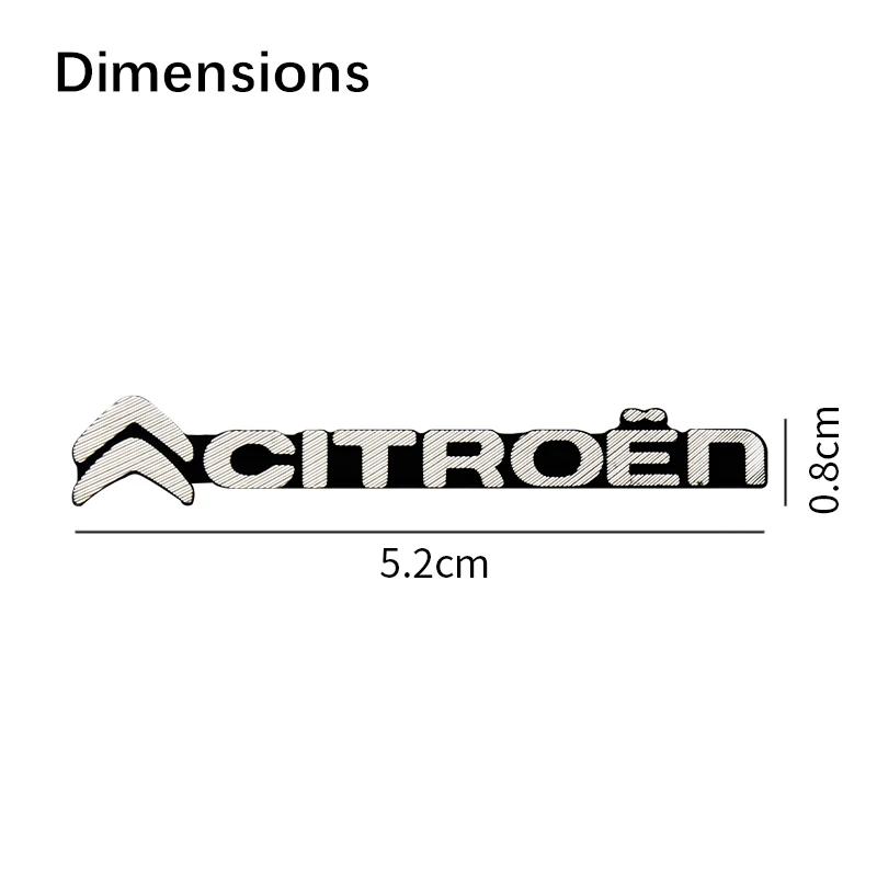 MGHK6 3D Car Audio Stereo Speaker Badge Sticker Decal Accessories For Citroen C1 DS3 C2 C3 C4 Saxo C4L C5 C6 C8 Xsara C3-XR Picasso