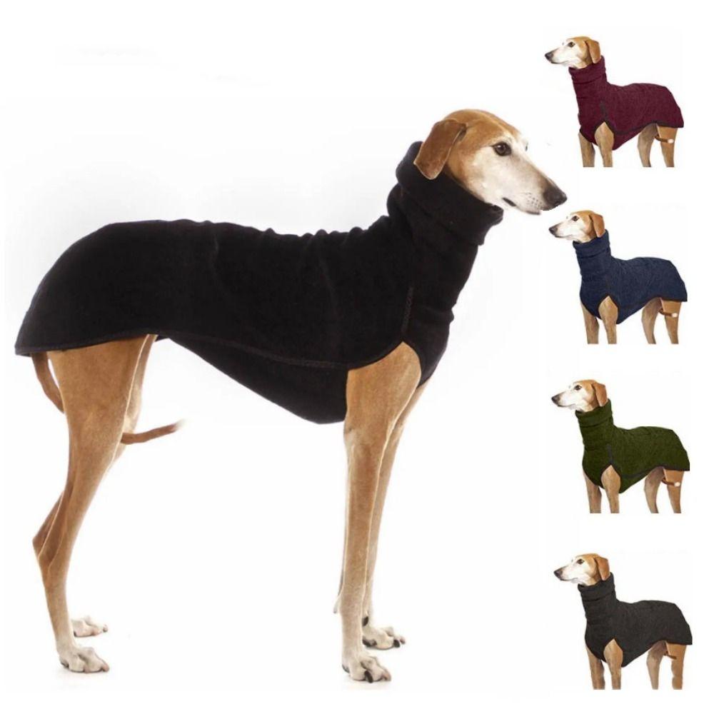 Soft Large Dog Turtleneck Shirt Warm Dogs Winter Warm Coat High Collar Pet Clothes Outdoor