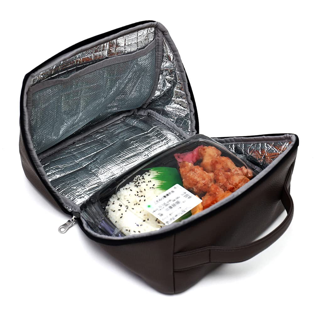 Изолированная сумка для ланча для черного [Hakovolo] костюма, (6023)