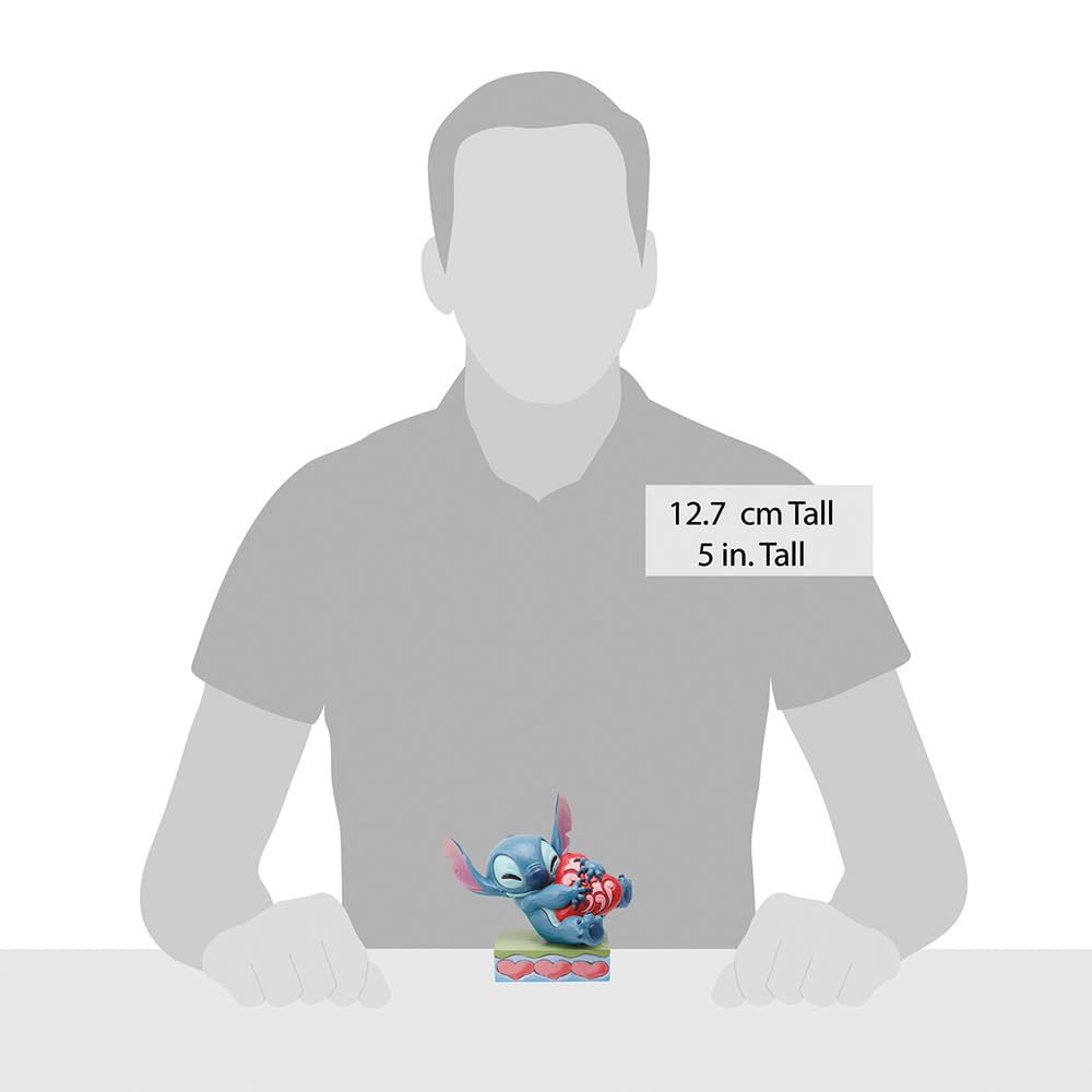 Disney Traditions Stitch Hug Heart 6014316