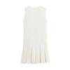 Kaslead New Arrival Women's Clothing Fashion Style Fashion Minimalist Wide Pleated Knitting Mini Dress 3859025