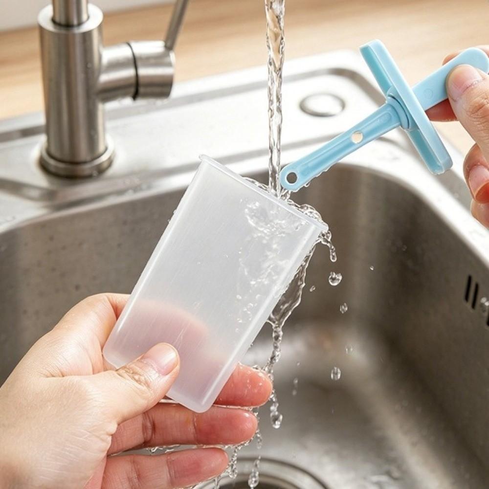Reusable Homemade Ice Box Creative Design Popsicle Mold Cube Tray Kitchen Use