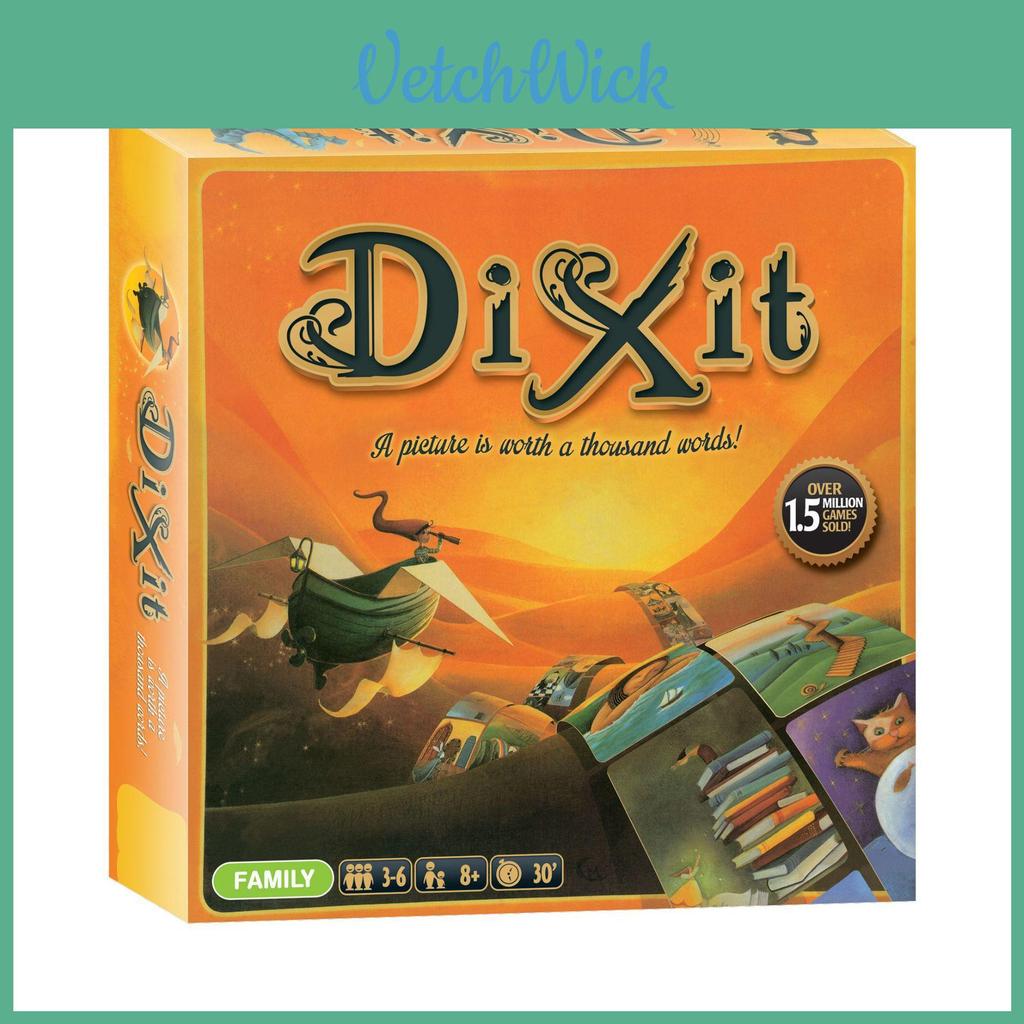 Карточная игра Dixit для детей и взрослых с бумажным материалом и функциями, стимулирующими мозг
