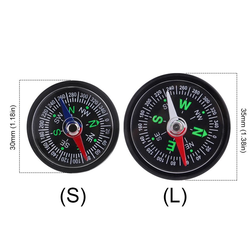 Bike Compass Lightweight Handlebar Compass Waterproof Bicycle Compass S/L Multi-Purpose Bicycle Handlebar Accessory